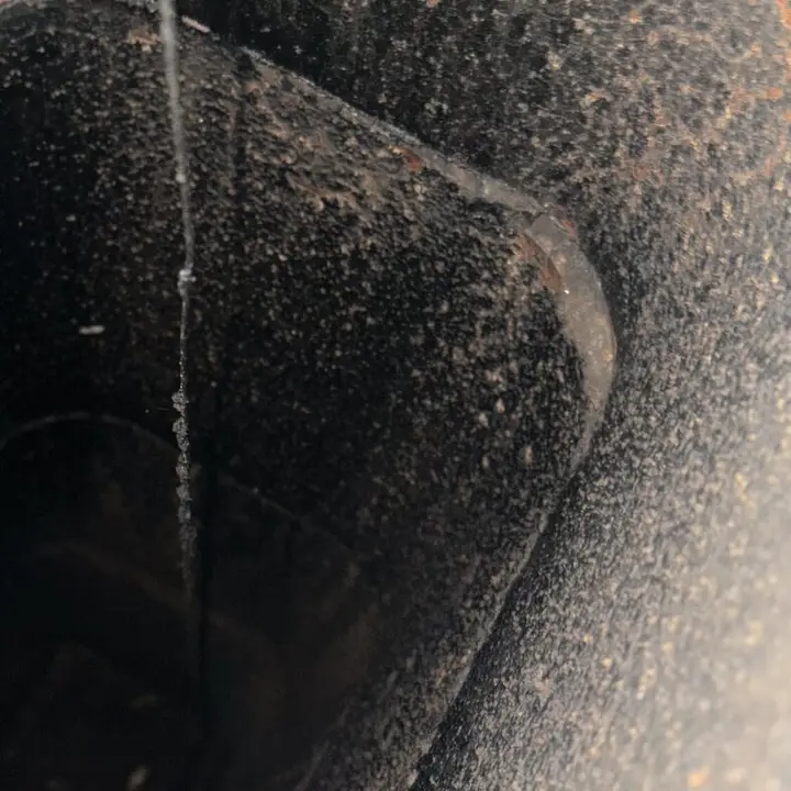 Creosote inside the flue, Central Texas