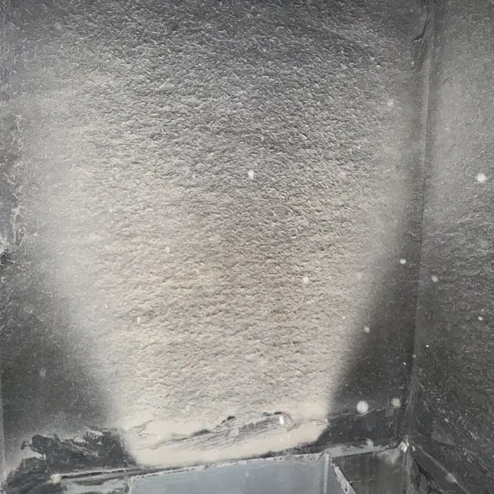 Return plenum after cleaning, Central Texas